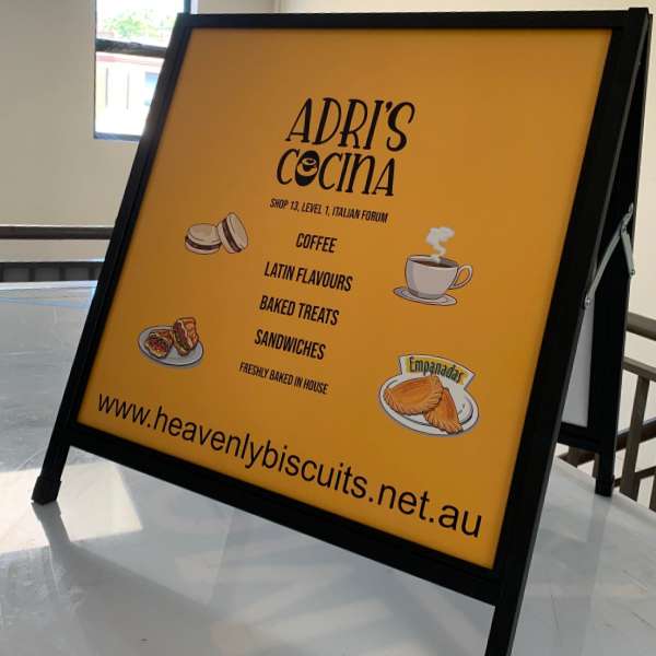 A Frame Signs size 600 mm x 600 mm - Image 2