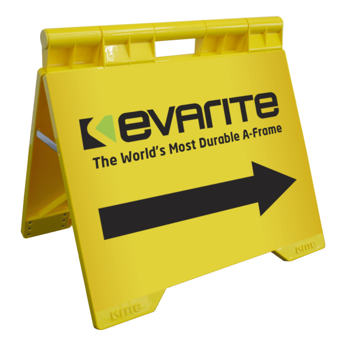 EVARITE SIGN – A-FRAME - Image 3