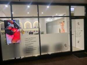 Fashion shop signage