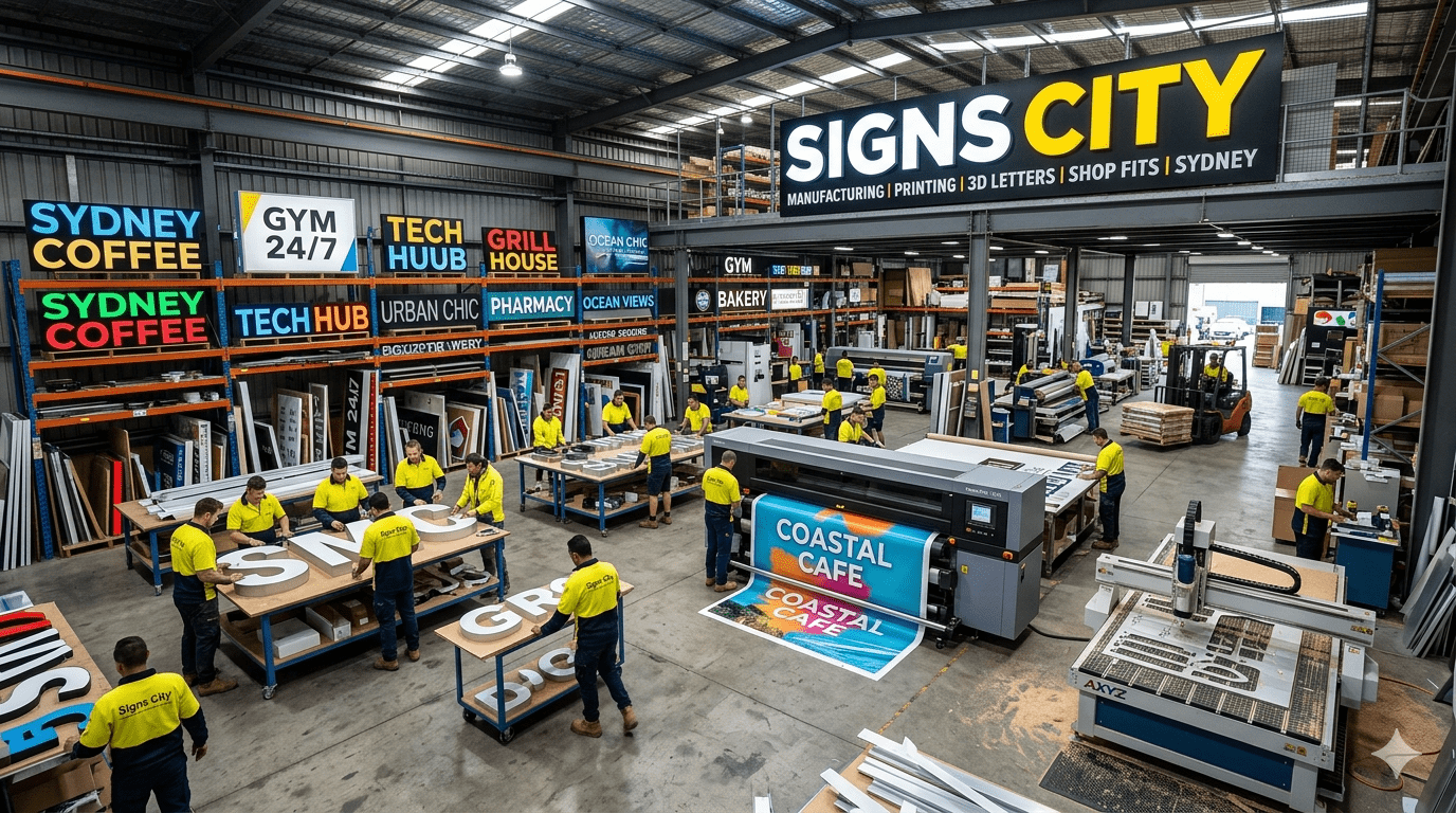 Signs city sydney